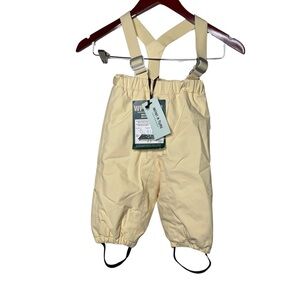 New Mini A Ture baby warm winter water weather proof puff snow bib pants 9m